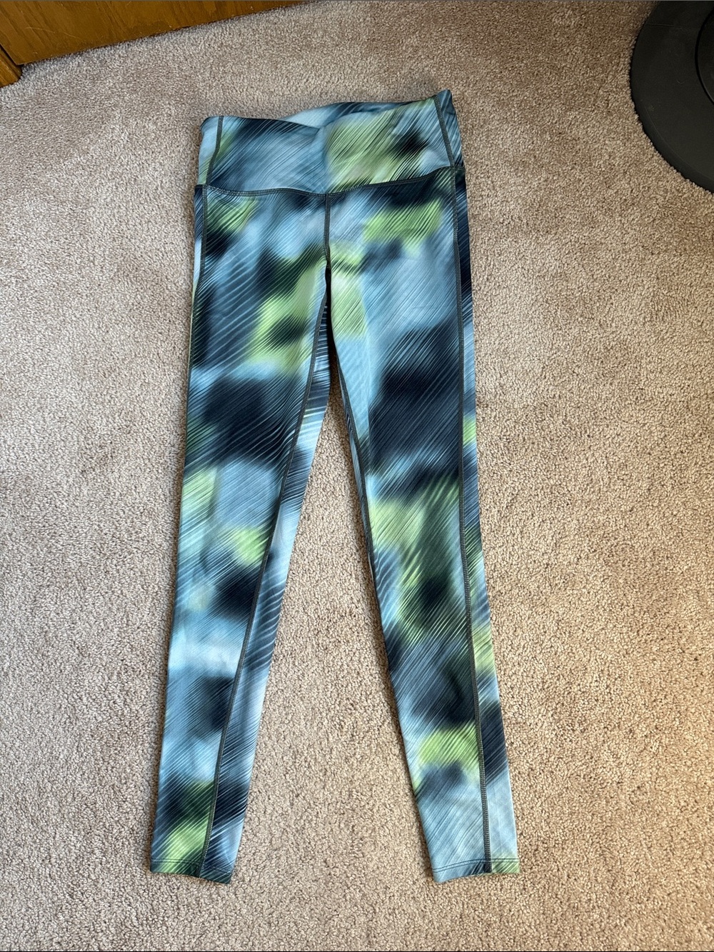 Athleta Jasper Green High Rise Alpine Chaturanga Tight Athletic Leggings